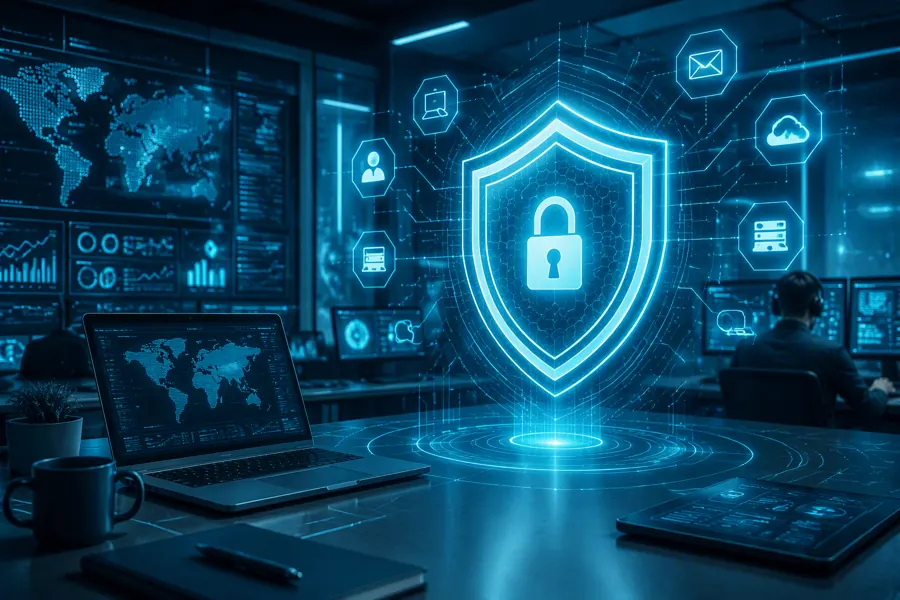 Cybersecurity visual